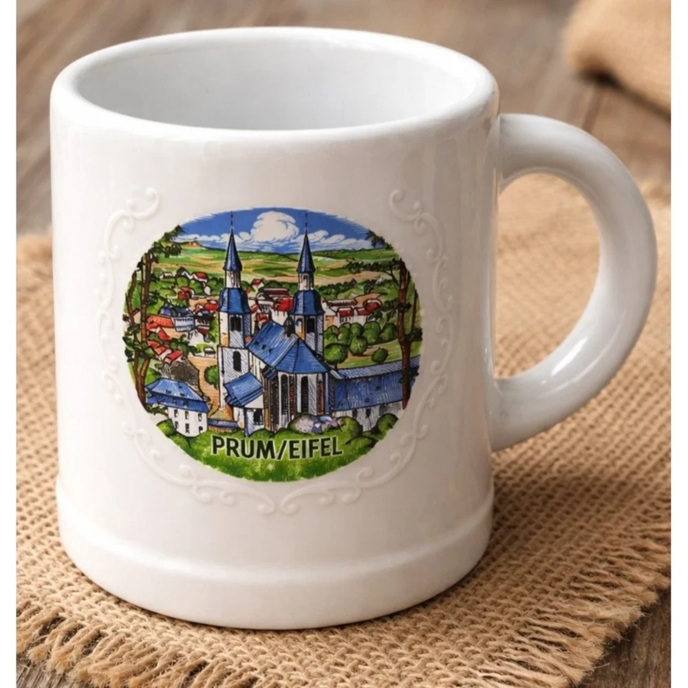 Vintage Miniature Beer Stein Souvenir‎ Of Prum/Eifel Germany